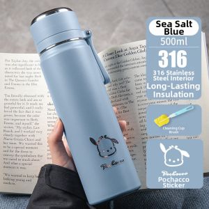 WEIZHIXIANG | Cute Student Thermal Mug 316 Stainless Steel