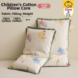 KAMONI | Cotton Pillow for Kids 6 Years and Under Removable Washable