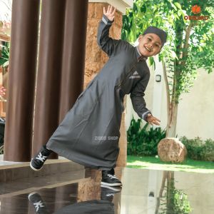 JUBAH REMAJA LAKI-LAKI SIZE 4L & JUBAH MUSLIM ANAK LAKI-LAKI Lengan Panjang Usia 4-16th