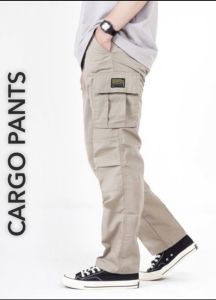 celana cargo panjang pria