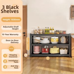 Multifunctional Multi-layer Kitchen Shelving Unit