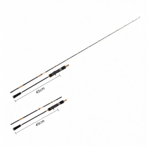 New Generation Rainbow Full Solid Slow Jigging Iron Plate Rod with Fuji Components