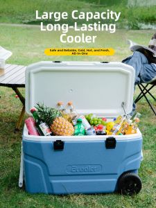 RIVER FISH | Outdoor PU Food-Grade Ice Box Large Capacity