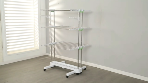 Nicedeal BR505 Korean Clothes Drying Rack Stainless steel Laundry rack hanger Foldable Rack