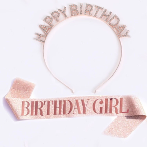 Happy Birthday Headband Party Hat Birthday Hat Hair Hoop Baby Kids Birthday Party Needs