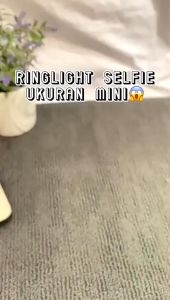 Ring Selfie LED Lampu Selfie Bulat Untuk Kamera HP Mikro USB Ring Bulat