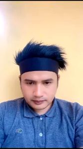 PROMO - Topi wig rambut palsu pria cosplay anime gojo | Wig Topi Rambut Gojo Satoru Topi Cosplay Anime Topi Viral