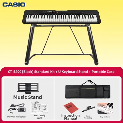 Casio | keyboard piano Beginner Professional 61-Key Portable Keyboard