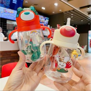 BPA FREE Botol Minum Anak Karakter Binatang Lucu 450ML-550ML (2672-2673)