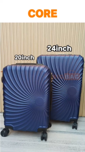 BIG BAG Core Luggage 2 in 1 (20" + 24") (ABS) Acrylonitrile Butadiene Styrene Luggage Bag Travel Suitcase Beg Bagasi