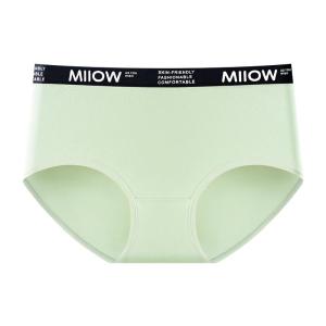 Quần lót thể thao tam giác nữ MiiOW bằng cotton cạp cao