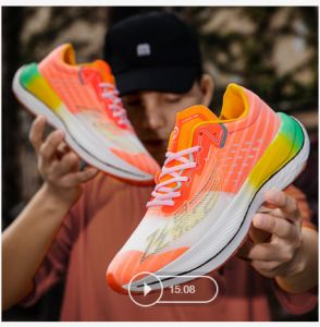 IEAGO รองเท้าวิ่งผู้ชายผู้หญิงรองเท้ากีฬากลางแจ้งรองเท้าสตั๊ดคุณภาพสูงของแท้รองเท้าวิ่งออกกำลังกายใหม่