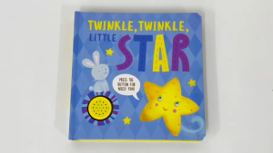 Twinkle Twinkle Little Star Sound Book Press Buttons & Sing Nursery Rhymes For Toddlers