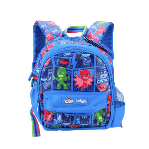 Australia smiggle original childrens schoolbag boys blue shoulder backpack Kawaii 1-4 year cartoon modeling Kids bags 11 inch