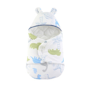 ถุงนอนทารกแรกเกิดการ์ตูนเด็กผ้าห่มฤดูใบไม้ร่วงและฤดูหนาวทารกแรกเกิด SleepSack ซองจดหมายหนา Cocoon สําหรับทารก 0-6M