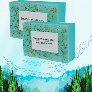 Seaweed Scrub Particle Soap Is Rich In Vitamin E. It Contains Olive Oil Which Gently Cleanses The Face Moisturizes And Hydrate