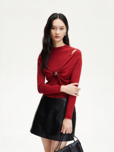 Vero Moda | Áo Sweater Elegance Đục Lỗ Có Glitter