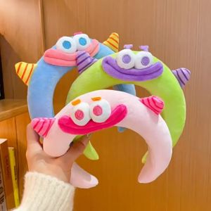 ที่คาดผมตุ๊กตาปากใหญ่ตัวการ์ตูนตลก headband cartoonน่ารักมากๆค่ะใส่ตอนล้างหน้าใส่สบายไม่รัดผมแฟชั่น