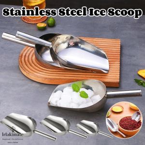 8/10/12 Inch Stainless Steel Ice Scoop Ice Cream Crushed Shovel Candy Sugar Scooper Kitchen Tool