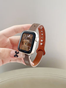 Genuine Leather Smart Watch Band for Xiaomi Redmi Watch4/3/2/1 Gen Men Women Autumn Winter Replacement Strap High Quality