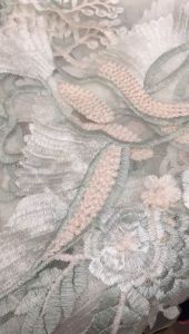 1pcs Bird Embroidery Flying Crane Embroidery Fairy Embroidery Flower Embroidery Bird of paradise Embroidery Lace Patch