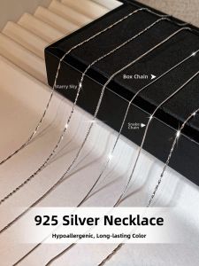 CAFFTI | 925 Silver Simple High-End Luxury Necklace