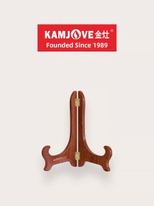 Kamjove | Vintage Wood Moisture-Proof Tea Cake Display Rack