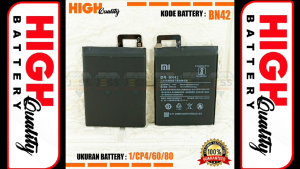 Baterai Original Xiaomi Redmi 4 Prada / Redmi4 / Hongmi 4 / 2016090 Battery BN42 / BN-42 Batre