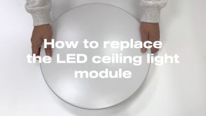 Daiyo LM 102-WW 32W LED Round Shape Circular Magnetic Base Ceiling Panel (Warm White)