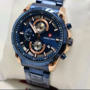 jam tangan pria SA crono aktif ada tanggal dan tahan air