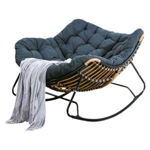 MEIDIHUAFU | Relaxation Rocking Chair Wicker Single Person