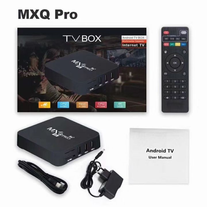 8gb Ram Tv Box Mxq Pro 5g 4k TV BOX Android MXQ PRO 5G Smart TV
