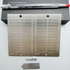 2 encrypted wallets and 1 metal plate marker pen the cryptocurrency wallet is used for hardware cold backup seed storage suita