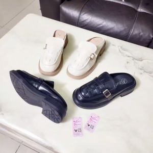 Dép Sục Moca Khóa Hông Da Mờ Đế Đúc 5 Phân Thời Trang Cao Cấp 985-1