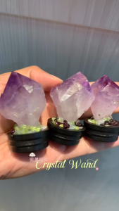 Super deal 100%natural 紫晶小权杖|Amethyst Crystal Wand