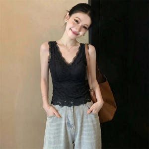 AIYITI | Lace Back Tank Top Large Size For Summer