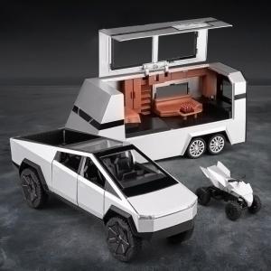 LIWAN | Boys 1/24 Scale Realistic Towable RV Alloy Model
