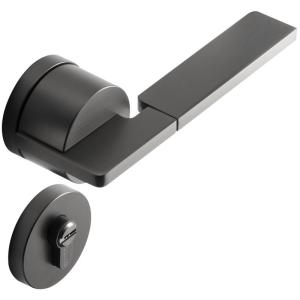 SOCINO | Indoor Bedroom Quiet Modern Simple Grey-Black Magnetic Door Lock