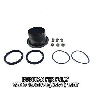 Dudukan Per Pully Assy Vario 150 (2014) - Pangkon Corong Topi Rumah Bosh Bos Pir Peer Puli Puly Puley Pulley Secondary + Repairkit Pully CVT Honda Vario 125 150 eSP Fi Full Injeksi