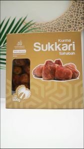 Kurma Sukari 500gr Sahabah Sukkari Premium Sukary Dates Kurma Raja Oleh Oleh Haji Umrah