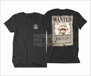 T-SHIRT KAOS BURONAN ANIME ONE PIECE MONKEY D LUFFY