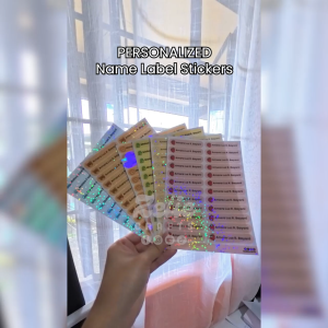Personalized Name Sticker Labels