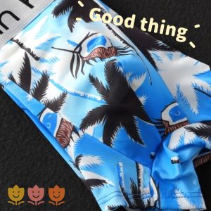 กางเกงในชาย🔥พร้อมส่ง🔥 Kailin ทรงTrunk ผ้าไนลอน ลื่นใส่สบาย แห้งง่าย