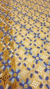 High Quality African Sequins Lace Fabric Nigerian Guipure Cord for Womens Party Dress Sewing 2026 New Style