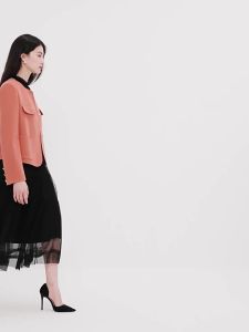 Koradior | New Winter 2025 French Style Wool Coat for Ladies