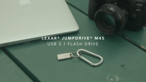 Lexar JumpDrive M45 64GB/128GB USB 3.1 Durable Metal Design Flash Drive