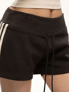 Quần Short Thể Thao Cổ Điển Cho Nữ Quần Short Thể Thao Thường Ngày Cho Nữ Quần Short Kẻ Sọc Cổ Điển Quần Short Thẳng Cạp Chun