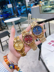 Đồng Hồ Nam Lịch Đôi Đồng Hồ Nam Dây Thép Đặc Hình Chủ Nhật Đồng Hồ Nam Ngoại Thương Âu Mỹ Đồng Hồ Nam Denilu