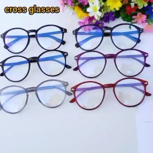 แว่นกรองแสงสีฟ้า เลนส์บลูบล็อค ถนอมสายตา ทรงหยดน้ำใหญ่ รหัส CGB04