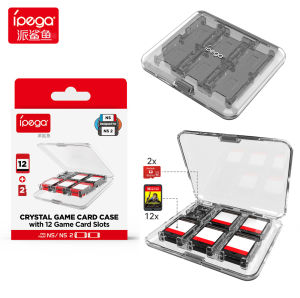 LiangZhi Switch2 Game Cartridge Storage Box Magnetic Transparent Hard Shell OLED Card Holder NS2 Protective Game Tape Cover